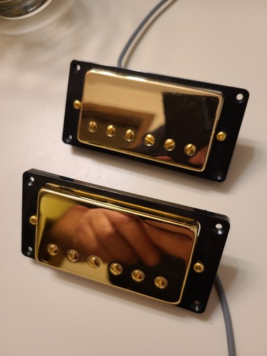 Pickup humbucker gold - pickup,